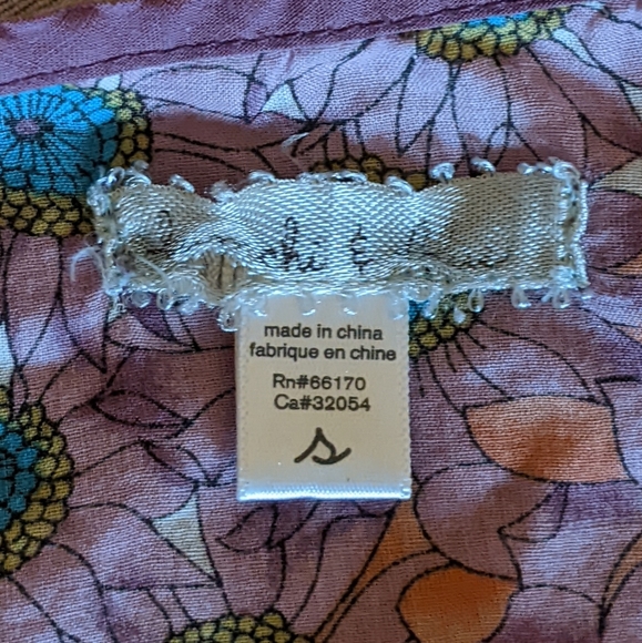 Kimchi & Blue Floral Boho top - Picture 6 of 8